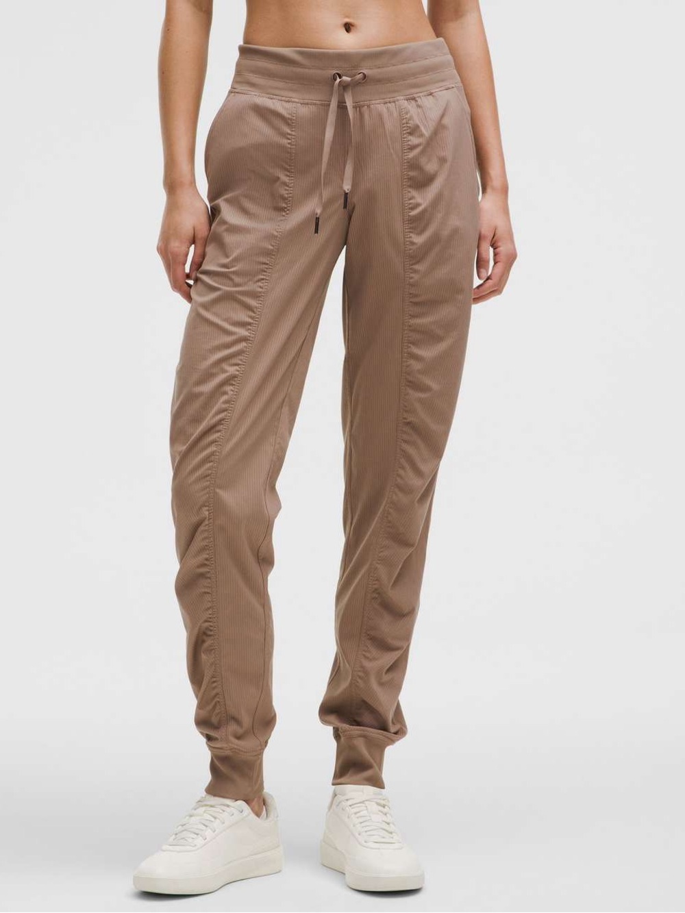Light Olive/Gray Drawstring Waist Active Pants